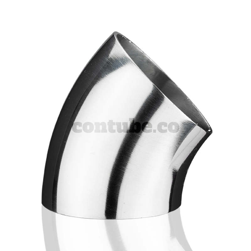 sanitary weld 45°elbow