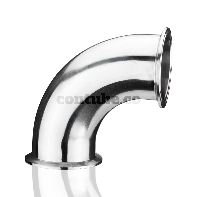 sanitary clamp 90°elbow stub ends