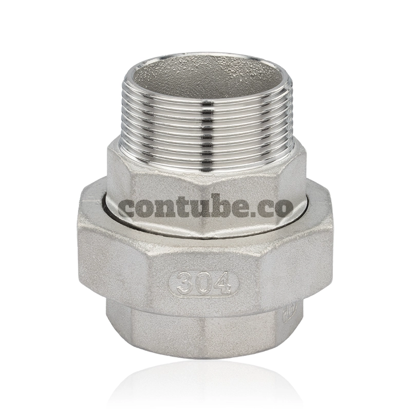 stainless steel male female union